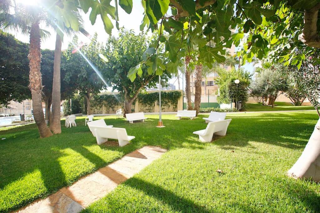 Apartament In Front Of The Sea With Ac And Pool Alicante Zewnętrze zdjęcie
